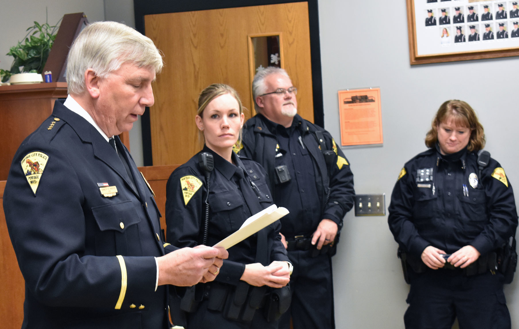Chief welcomes newest officer